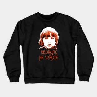 Murder, He Wrote (white) Crewneck Sweatshirt